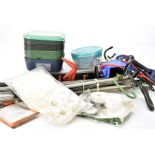 Angling Equipment, a good selection of bank equipment including, Landing nets, Bank sticks, Handles,