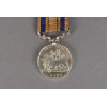 A Victorian South Africa medal, unnamed, dated 1853 with crouching lion to one side and crown