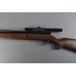 A Sharp Innova II air rifle, Japanese made, the .177 calibre air rifle with Webley 4x15 sight, AF