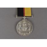 A Queen's Sudan medal, silver, awarded to 3291 PTE R.ELLISON CAMERON HIGHERS, on ribbon