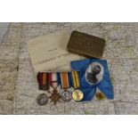 A Royal Engineer's group of four medals, comprising Queen's South Africa medal with two clasps,