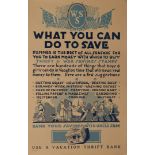 What You Can Do To Save, Bank your saving with Uncle Sam, Use a Vacation Thrift Bank, War Saving