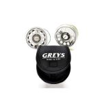 Angling Equipment, a Greys, Streamlite trout fly reel, and spare spool complete with bag/pouch,