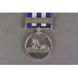 An Egypt 1882-89 medal, with Suakin 1886 clasp, undated, awarded to 17651 SAPR C.T SCOTT 3/SEC.T