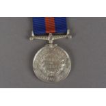 A Victorian New Zealand medal, dated 1860-65, awarded to 66 ALEXDR.McMULLEN, 65TH REGT, on blue