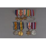 A pair of WWI medals, Victory and War, awarded to 651992 DVR F.C JEFFCOTT R.A, together with a