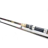 Angling Equipment, a pair of vintage Silstar "Dia Flex" Carp 360 Kevlar rods,12Ft, 2pce, 3.60m, Nr