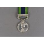 An India General Service medal, with Waziristan 1912-24 clasp, awarded to 737393 GNR. T. C. S. JOYCE