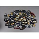 A group of RAF related cloth badges, comprising RAF full wings, Special Air Service (SAS),