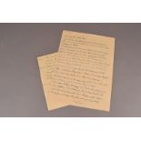 A WWII German 'Farewell' letter and Diary of the 'Fall of Berlin 1945', these scarce documents are