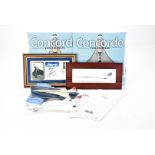 Aviation Concorde, a large collection of related memorabilia including, Links of London-hallmarked