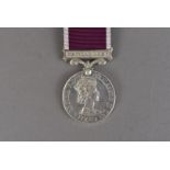 An Elizabeth II Army Long Service and Good Conduct medal, with Regular Army bar, awarded to 24013111