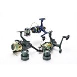 Angling Equipment, a pair of Dragon Pike, Doctor Spin 5000 fixed spool reels with spare spools