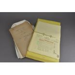 A extensive collection of police records, including statements for Tina Smart, maps etc, together