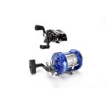 Angling Equipment, a Doctor spin Dragon Pike BC 100 multiplier reel and case together with a