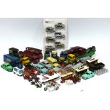 Dinky, cars, commercial and industrial vehicles, including a 192 Desoto Fireflite, 179 Studebaker