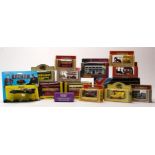 Solido Corgi and other Diecast, including Solido London buses (2) Corgi Buses (4) an ERTL Batmobile,