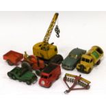 Spot-On & Dinky Vehicles, cars, agricultural and commercial vehicles, including a Spot-on 406