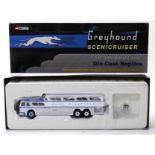 Corgi Scenicruiser Greyhound Buses 1:50 scale GM4501 scenicruisers for various destinations