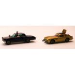 Corgi 1960's Novelty Film and TV-related Models, No.261 James Bond's Aston Martin, bright gold body,