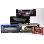 Minichamps Norev Diecast, 1:18 scale, including a Minichamps Ford Focus ST, a Dallara Honda Indy