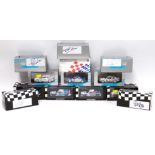 Autographed Minichamps Racing Cars, seventeen signed models including a No.430948003 Ford Mondeo BTC