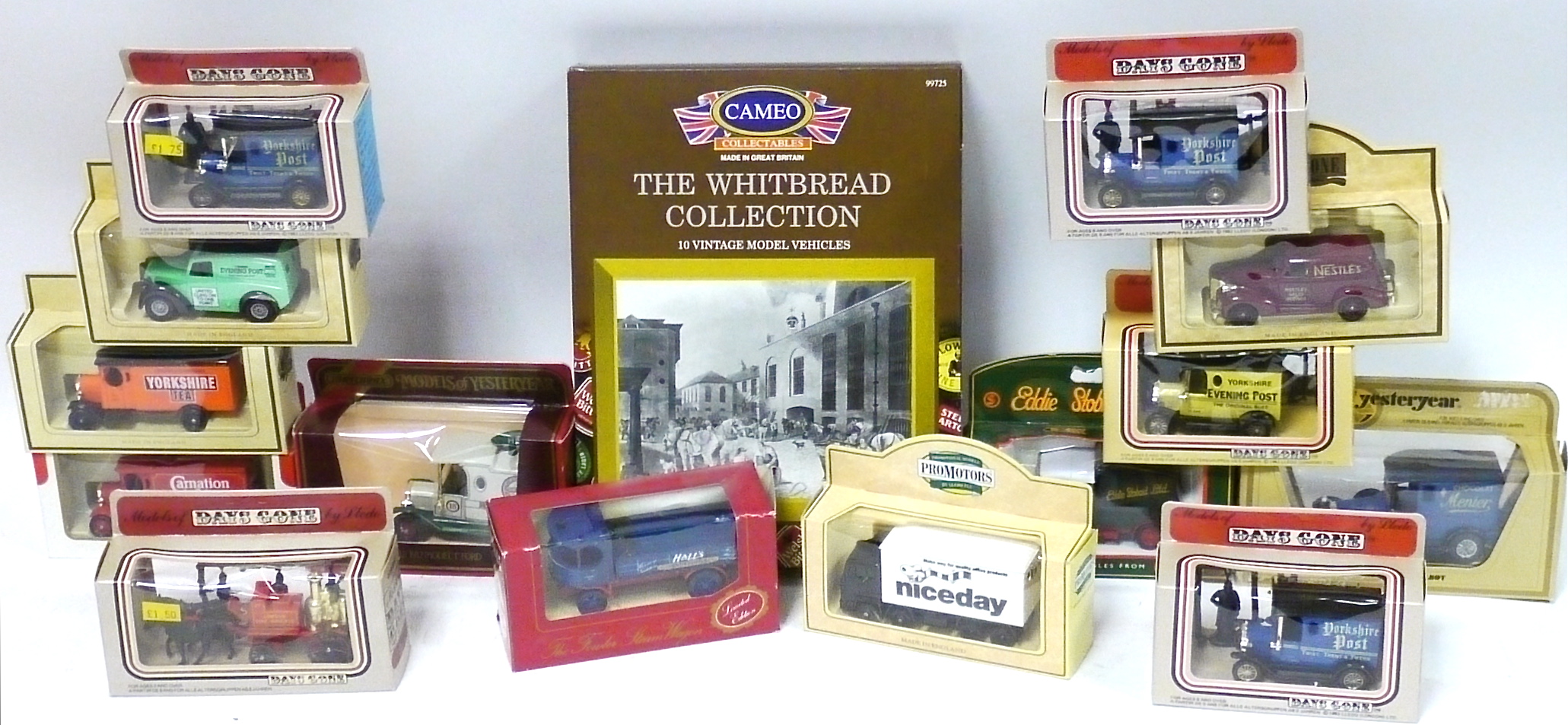 Matchbox MOY, cars, buses and historical vehicles, including a Y-5 1927 Talbot and a Y-22 1930 Model