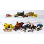 Diecast Farming Vehicles, tractors, trailers and farming equipment by Dinky, Corgi, Matchbox and