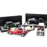 Franklin Mint Precision Models, 1935 Mercedes-Benz 500K, 1938 Jaguar SS-100, 1938 Alvis, 1930