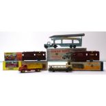 Dinky Supertoys No.531 Leyland Comet Lorry, red cab and chassis, yellow back and hubs, in original