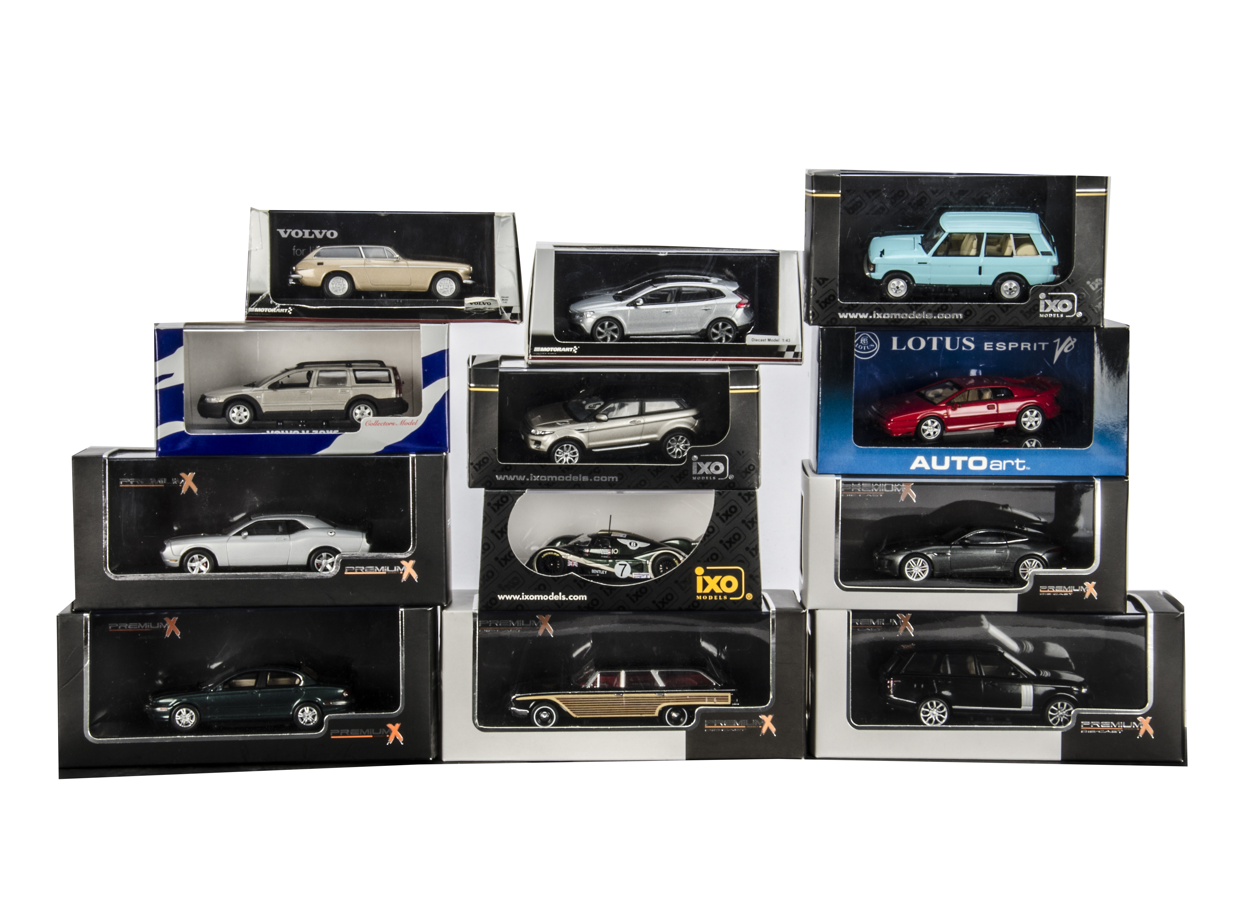 Modern Diecast, by Auto Art, Premium X, Motor Art and others, including a PRD304 Range Rover L405