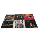 Sixties, twelve UK release albums including originals and reissues - Artists are Little Richard, The