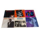 John Coltrane, seven UK Albums: Ballads, Plays The Blues, On West 42nd Street, Duke Ellington & John