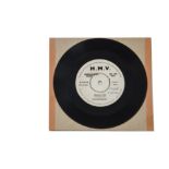 Elvis Presley, Paralyzed - HMV POP 378 UK single sided demo single fair condition