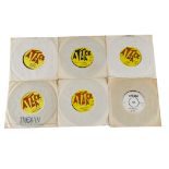 Reggae / Attack Label, approximately thirty five 7" single records, artists include Pat Rhoden,