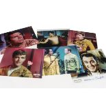 Star Trek/Autographs, six signed coloured 10" X 8" promotional prints all with certificates of