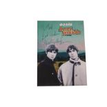 Oasis / Noel Gallagher, Lost Inside' book by Paul Moody, signed to front cover 'to Mark Best