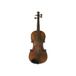 Violin, Full size - Giovan Paolo Maggini - Brefeia 16 (copy) A/F sold with (unnamed) bow and hard