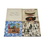 Rolling Stones, four albums: Their Satanic Majesties Request (3D Sleeve with later issue vinyl),