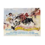 Film Posters, approximately thirty Disney related, including Herbie Goes Bananas, Lion King, The Fox