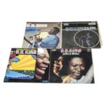 B B King, four original UK Albums - three on Stateside: Completely Well (SSL 10299), Live and