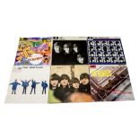 The Beatles, thirteen reissue Albums including ' The White Album' complete with Poster and photos,