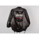 Judas Priest, Dave Holland's personal original silk style bomber tour jacket from their 1982 world