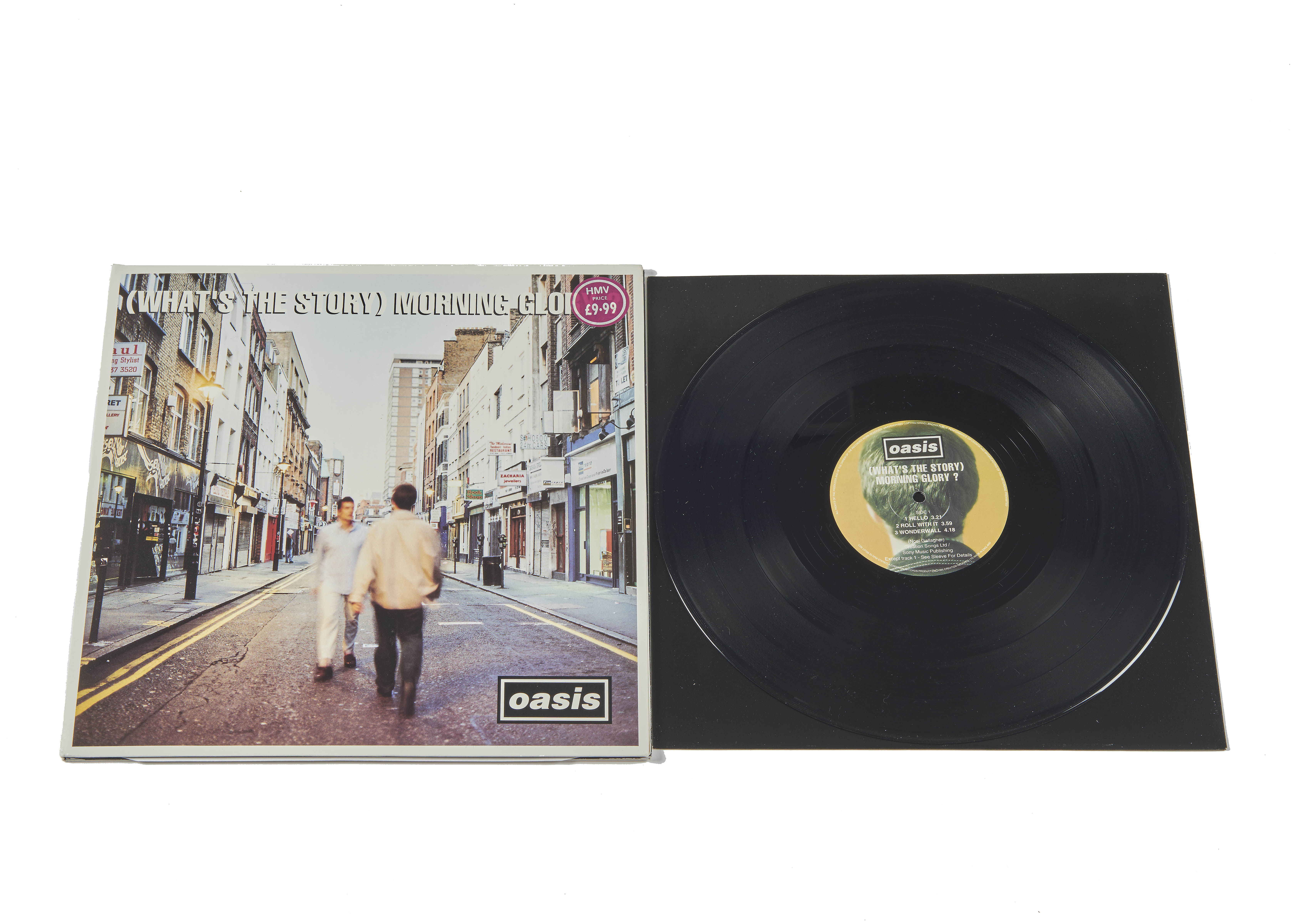 Oasis, What's The Story Morning Glory LP - Original UK Double Album release 1995 on Creation - CRE
