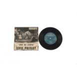 Elvis Presley, Love Me Tender EP - Original UK Release 1957 on HMV - 7EG 8199 - Blue Labels with