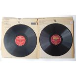 Jazz, swing, dance and popular records, 10-inch: approximately 175 by Claude Thornhill, Rudy Vallee,