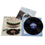 The Rolling Stone, Let It Bleed - Decca SKL 5025 UK 1969 stereo album (unboxed logo), stickered