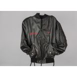 Judas Priest, Dave Holland's personal original silk style bomber tour jacket from their 1982/1983