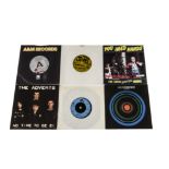 Punk Rock / New Wave, thirty plus 7" single records, including Jam (Pop Art flexi), Alternative