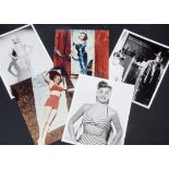 Actors and Actresses, a folder containing fifteen stills including John Wayne, Betty Grable and